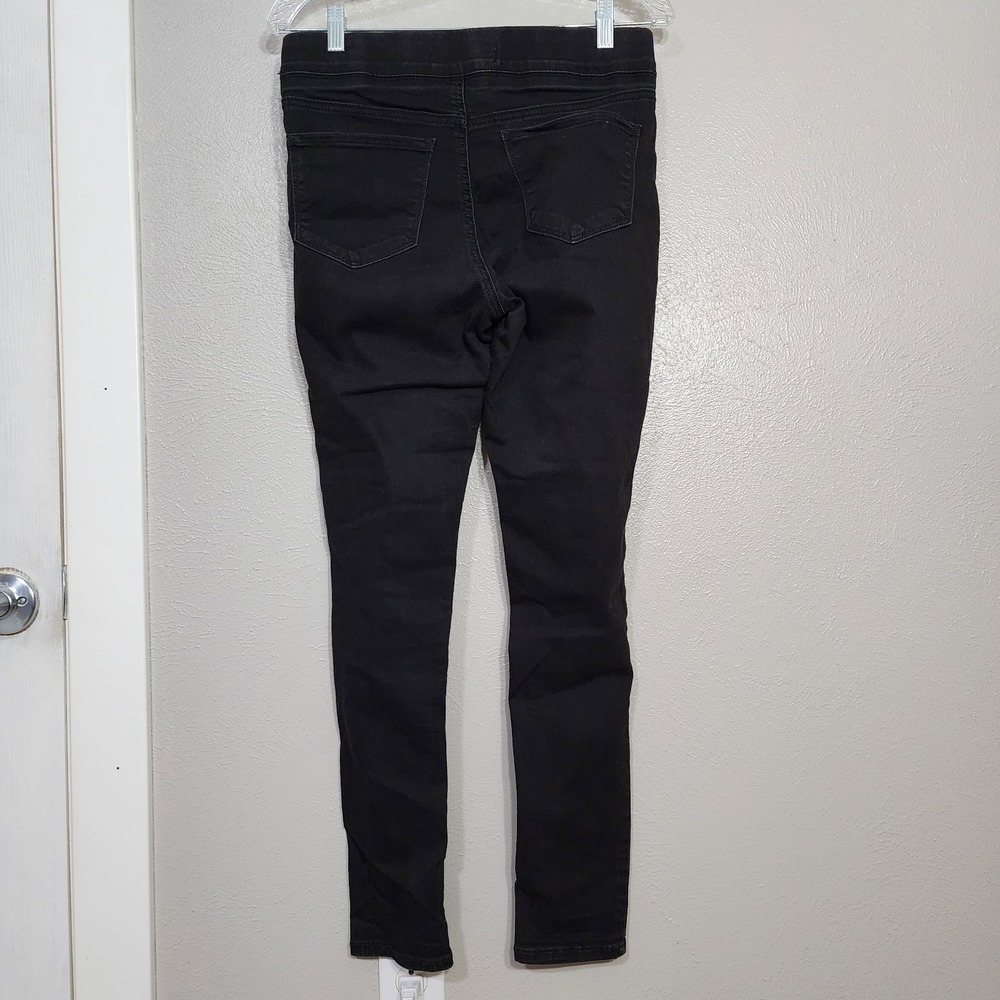 Old Navy Rockstar Jeggings Black Women's Size 8 Black Pull On Pants - Picture 2 of 9